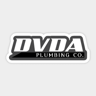 DVDA Plumbing Company Sticker